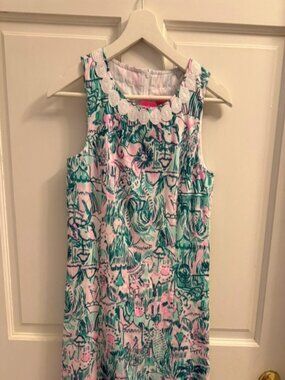 NWT - LILLY PULTIZER SHIFT DRESS - GIRLS SIZE 14